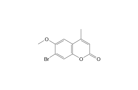 7-bromo-6-methoxy-4-methylcoumarin