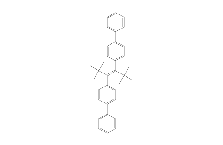 3-Hexene, 3,4-bis(1,1'-biphenyl-4-yl)-2,2,5,5-tetramethyl-, (E)