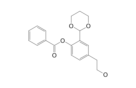 2-(1,3-DIOXAN-2-YL)-3-BENZOYLOXY-BENZENEETHANOL