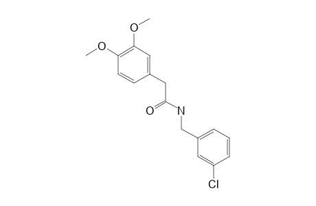 N-(m-chlorobenzyl)-2-(3,4-dimethoxyphenyl)acetamide