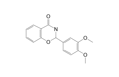 2-(3,4-Dimethoxyphenyl)-2,3-dihydro-4H-1,3-benzoxazin-4-one