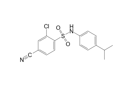 2-chloro-4-cyano-4'-isopropylbenzenesulfonanilide