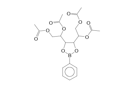 D-GLUCITOL, CYCLIC 3,4-(PHENYLBORONATE) 1,2,5,6-TETRAACETATE