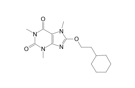 8-[2-Cyclohexylethyl]oxycarffeine