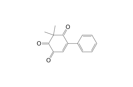 3,3-Dimethyl-5-phenyl-cyclohex-5-ene-1,2,4-trione
