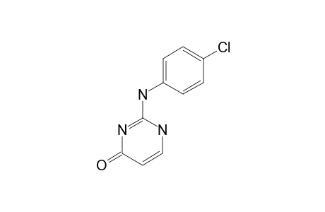 2-(4-CHLOROPHENYLAMINO)-PYRIMIDIN-4-ONE