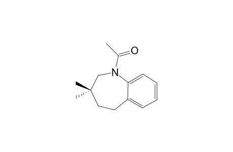 1-ACETYL-3,3-DIMETHYL-2,3,4,5-TETRAHYDRO-1H-1-BENZAZEPINE