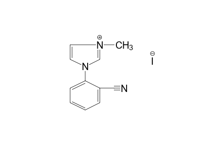 1-(o-cyanophenyl)-3-methylimidazolium iodide