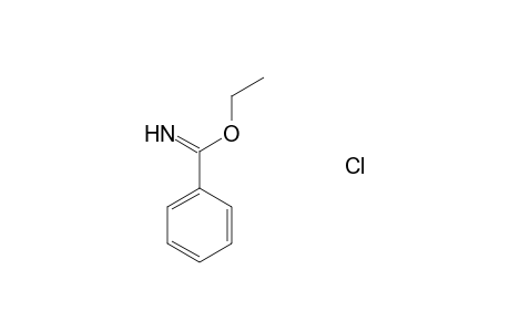 Benzenecarboximidic acid, ethyl ester, hydrochloride