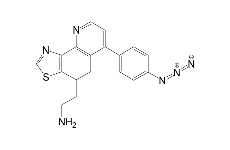 4-(2'-Azidophenyl)-8-oxo-7-bromo-6-[2"-aminoethyl]-thiazolo[4,5-f]benzo[2,3-e]pyridine