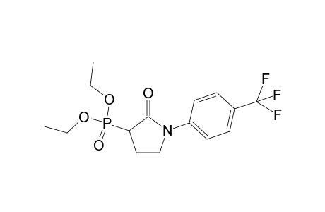 [2-Oxo-1-(4-trifluoromethyl-phenyl)-pyrrolidin-3-yl]-phosphonic acid diethyl ester