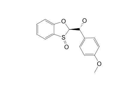 (2R,ss)-2-[(1R)-1-Hydroxy-1-(4-methoxyphenyl)methyl]-1,3-benzoxathiole-3(2H)-oxide