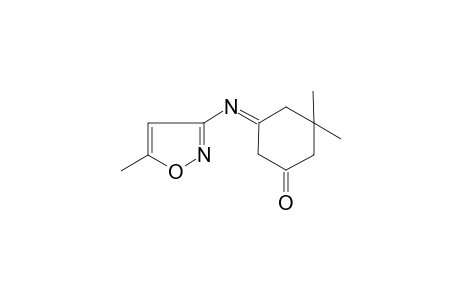Cyclohexanone, 3,3-dimethyl-5-(5-methyl-3-isoxazolylimino)-