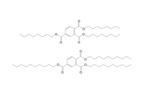 Tri(n-octyl,n-decyl)trimellitate