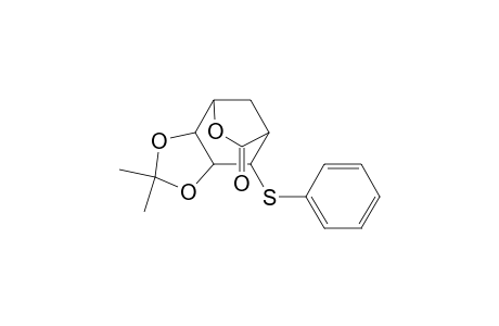 4,7-Methano-1,3-dioxolo[4,5-c]oxepin-6(4H)-one, tetrahydro-2,2-dimethyl-8-(phenylthio)-, (3a.alpha.,4.alpha.,7.alpha.,8.alpha.,8a.a lpha.)-(.+-.)-