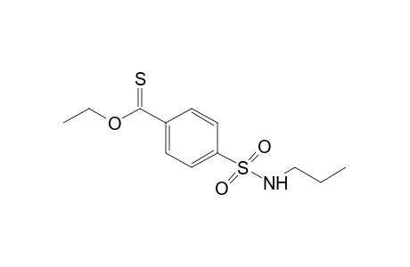 p-(propylsulfamoyl)thiobenzoic acid, O-ethyl ester