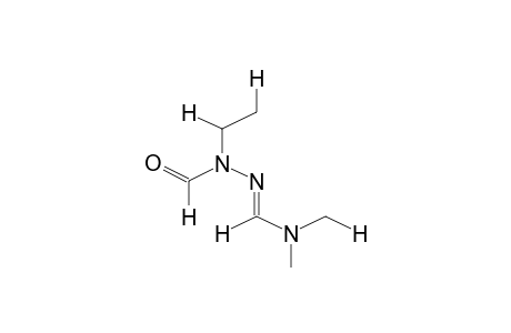 EE'-1-FORMYL-1-ETHYL-3,3-DIMETHYLFORMAMIDRAZONE