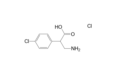 3-Amino-2-(4-chlorophenyl)propanoic acid hydrochloride salt