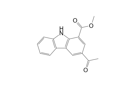 methyl 3-acetyl-9H-carbazole-1-carboxylate