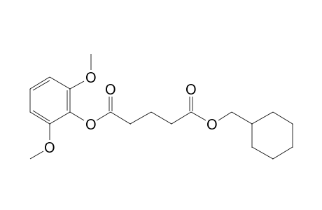 Glutaric acid, cyclohexylmethyl 2,6-dimethoxyphenyl ester