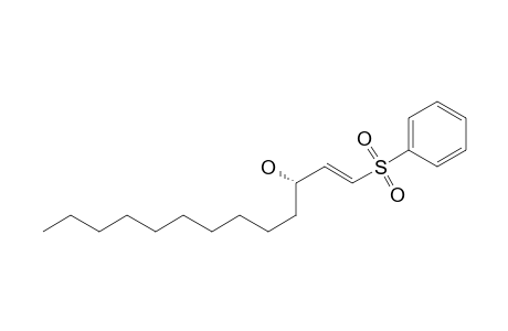 (S)-(E)-1-(phenylsulfonyl)-1-tridecen-3-ol