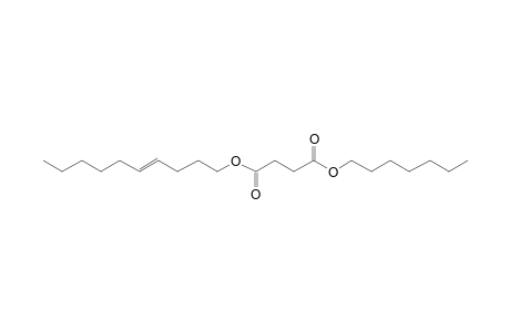 Succinic acid, dec-4-enyl heptyl ester