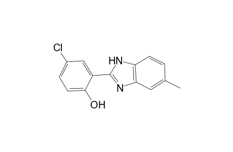 2-[5'(6')-Methyl-1H-benzimidazol-2'-yl]-4-chlorophenol