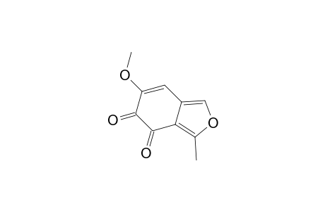 6-Methoxy-3-methyl-2-benzofuran-4,5-dione