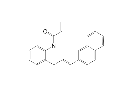 (E)-N-(2-(3-(naphthalen-2-yl)allyl)phenyl)acrylamide