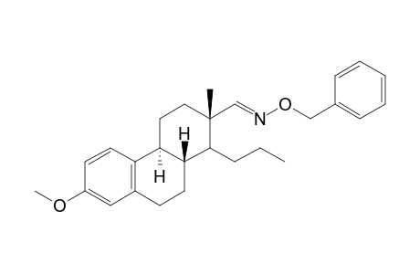 16,17-Seco-3-methoxyestra-1,3,5(10)-trien-17-al-oxime-benzyl ether