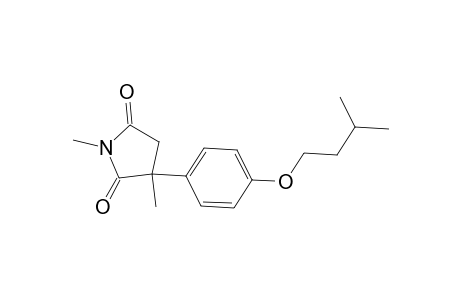 3-[4-(Isopentyloxy)phenyl]-1,3-dimethyl-2,5-pyrrolidinedione