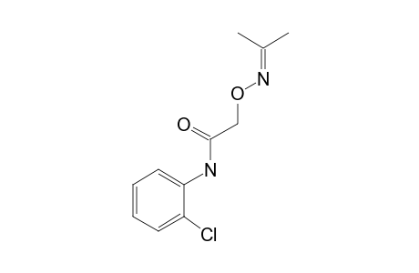 2-Propanone oxime, o-[(2-chlorophenylamino)carbonyl]methyl-