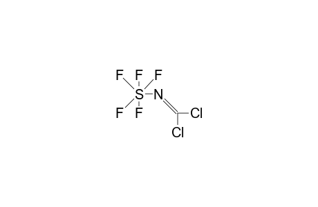 Sulfur, (carbonimidicdichloridato),pentafluoro-