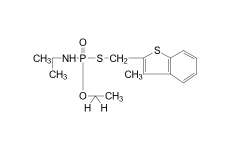 isopropylphosphoramidothioic acid, O-ethyl S-[(3-methylbenzo[b]thien-2-yl)methyl]ester