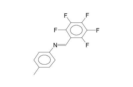 4-METHYL-N-(PENTAFLUOROBENZYLIDEN)ANILINE