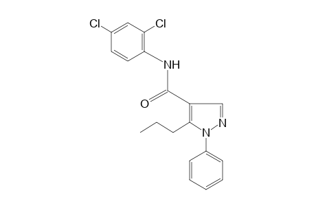 2',4'-dichloro-1-phenyl-5-propylpyrazole-4-carboxanilide