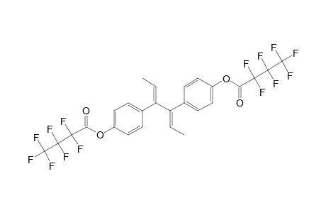 Dienestrol, bis(heptafluorobutyrate)