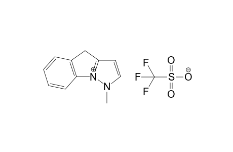 1-Methyl-4H-pyrazolo[1,5-a]indolium trifluoromethanesulfonate