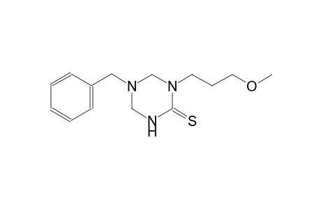 5-benzyl-1-(3-methoxypropyl)tetrahydro-1,3,5-triazine-2(1H)-thione