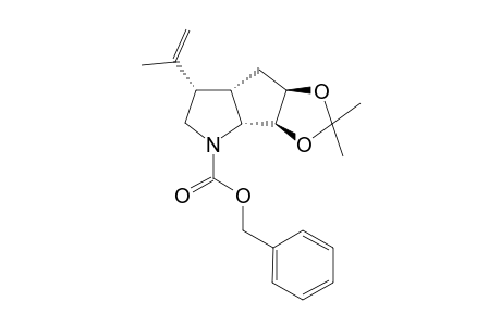 1-[(Benzyloxy)carbonyl]-3-(1'-isopropenyl)-8,8-dimethyl-7,9-dioxa-1-aztricycloundecane