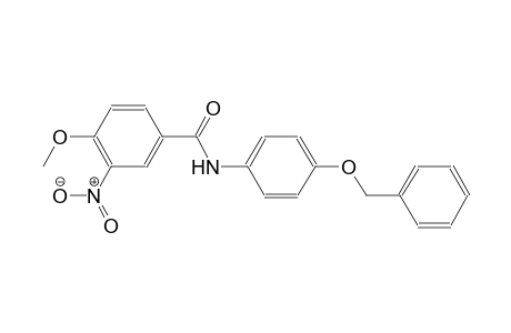 N-[4-(benzyloxy)phenyl]-4-methoxy-3-nitrobenzamide