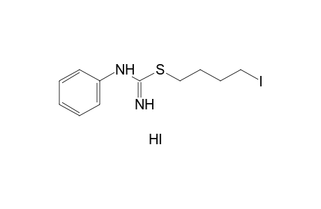 2-(4-iodobutyl)-3-phenyl-2-thiopseudourea, monohydroiodide