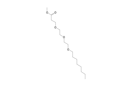 3-{2-[2-(octyloxy)ethoxy]ethoxy}propionic acid, methyl ester