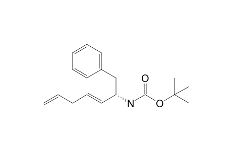 N-[(2E),(1S)-1-Benzylhexa-2,5-dienyl](tert-butoxy)carboxamide