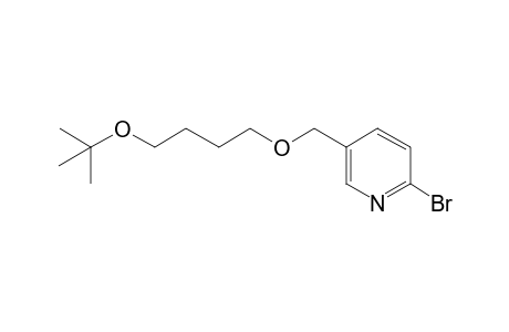 2-Bromanyl-5-[4-[(2-methylpropan-2-yl)oxy]butoxymethyl]pyridine