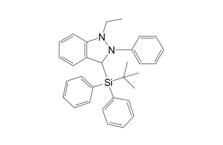 tert-Butyl-(1-ethyl-2-phenyl-3H-indazol-3-yl)-diphenyl-silane