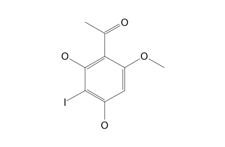 2,4-Dihydroxy-3-iodo-6-methoxyphenyl-methyl-ketone