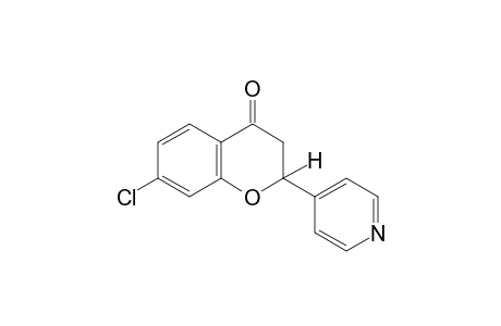 7-chloro-2-(4-pyridyl)-4-chromanone