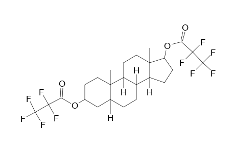 5.alpha.-Androstane-3.alpha.,17.beta.-diol, bis(pentafluoropropionate)