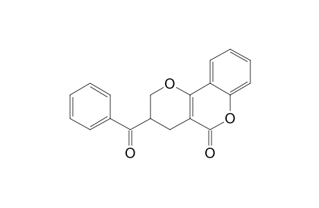 3-BENZOYL-3,4-DIHYDRO-2H,5H-1-BENZOPYRANO-[4,3-B]-PYRAN-5-ONE